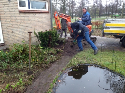 Natuurlijke vogelvriendelijke tuin in Waalwijk