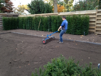 Aanleg tuin met krachtige lijnen Kaatsheuvel